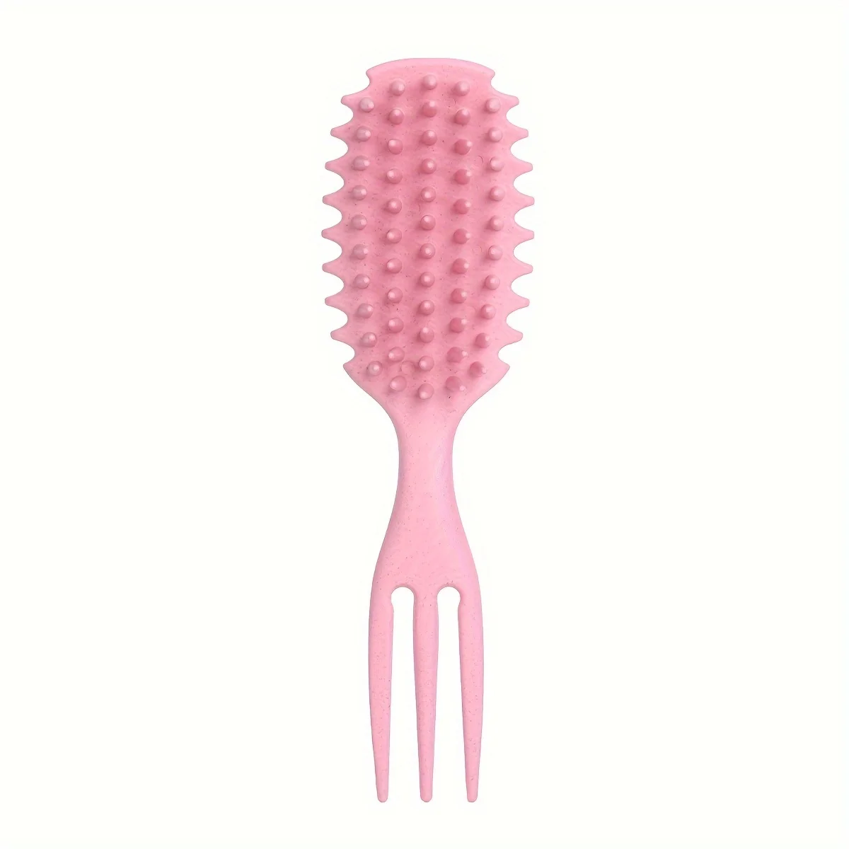 3-in-1 Candy Curly Hair Brush - Gentle Detangling Styling Comb for Wet or Dry Curls Reduces Pulling Separation Ideal for Women