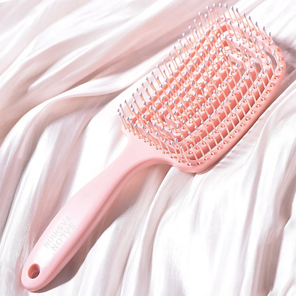 Professional Hair Brush Tangle Hair Brush Anti-static Wet Dry Curly Detangler Hairbrush Salon Hairdressing Styling Tools Professional Hair Brush Tangle Hair Brush Anti-static Wet Dry Curly Detangler Hairbrush Salon Hairdressing Styling Tools