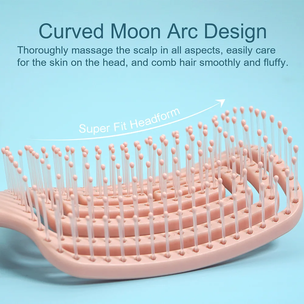 Professional Hair Brush Tangle Hair Brush Anti-static Wet Dry Curly Detangler Hairbrush Salon Hairdressing Styling Tools Professional Hair Brush Tangle Hair Brush Anti-static Wet Dry Curly Detangler Hairbrush Salon Hairdressing Styling Tools
