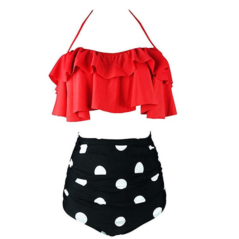 Women's High Waist Push Up Bikini Set - Image 10