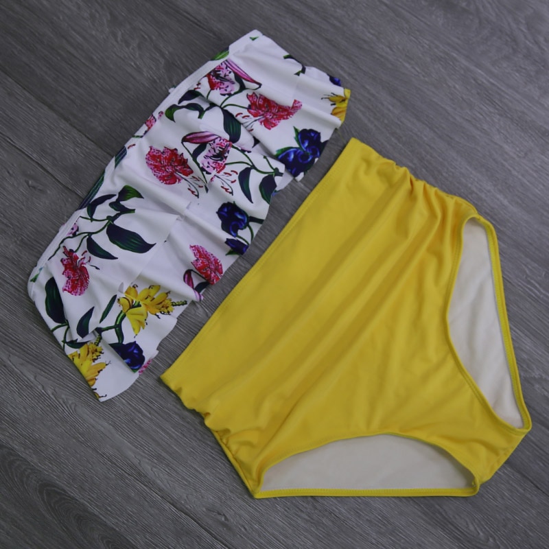 Women's High Waist Push Up Bikini Set - Image 6