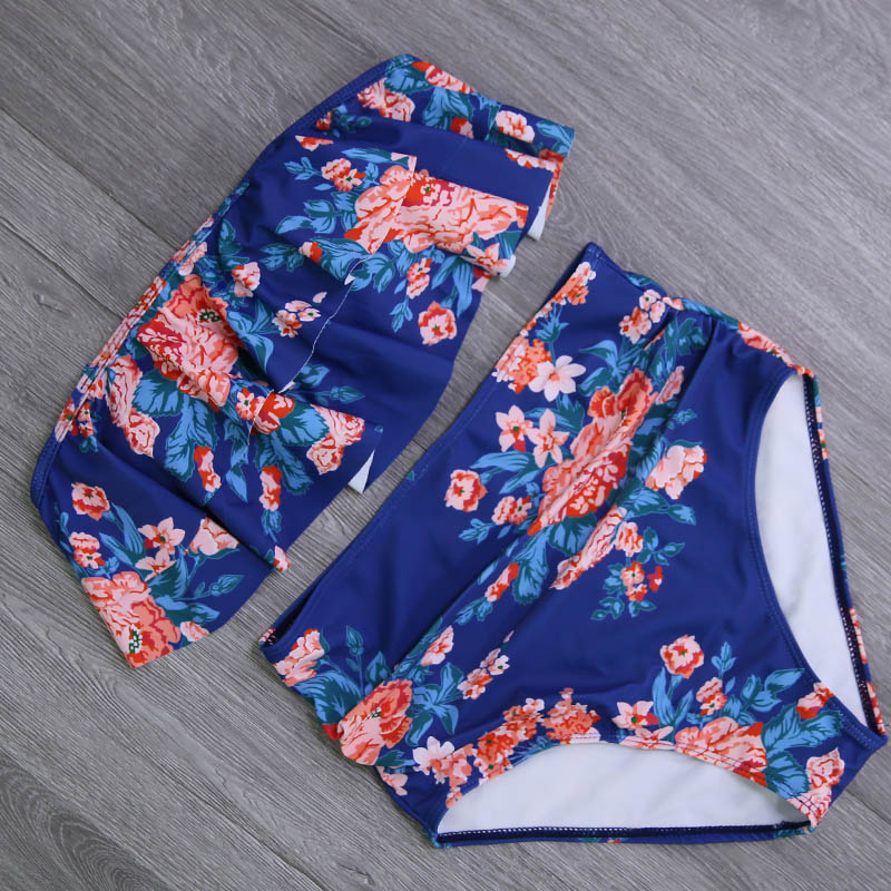 Women's High Waist Push Up Bikini Set - Image 4