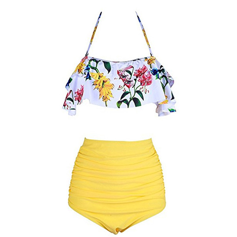 Women's High Waist Push Up Bikini Set - Image 7