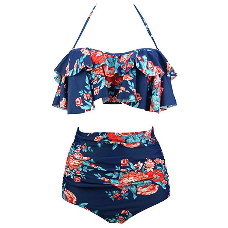 Women's High Waist Push Up Bikini Set - Image 8
