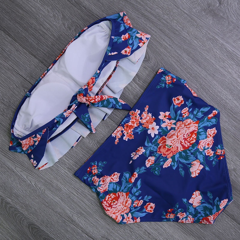 Women's High Waist Push Up Bikini Set - Image 5