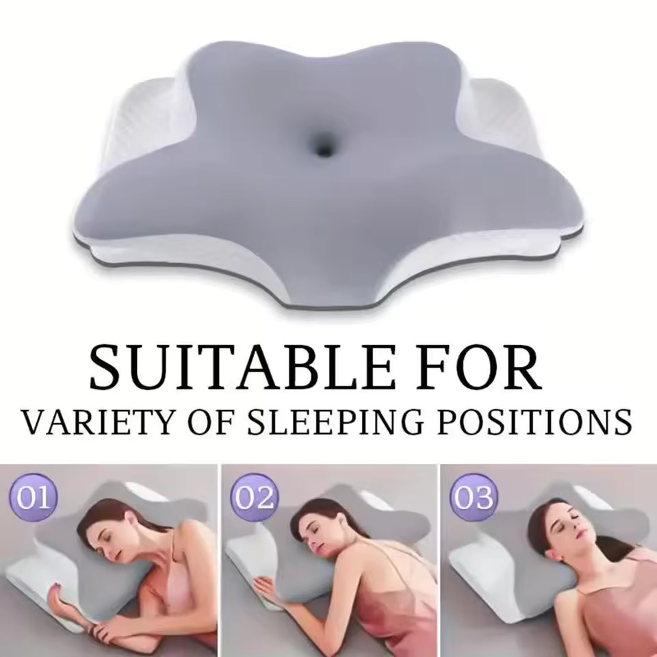Butterfly Memory Foam Cervical Pillow