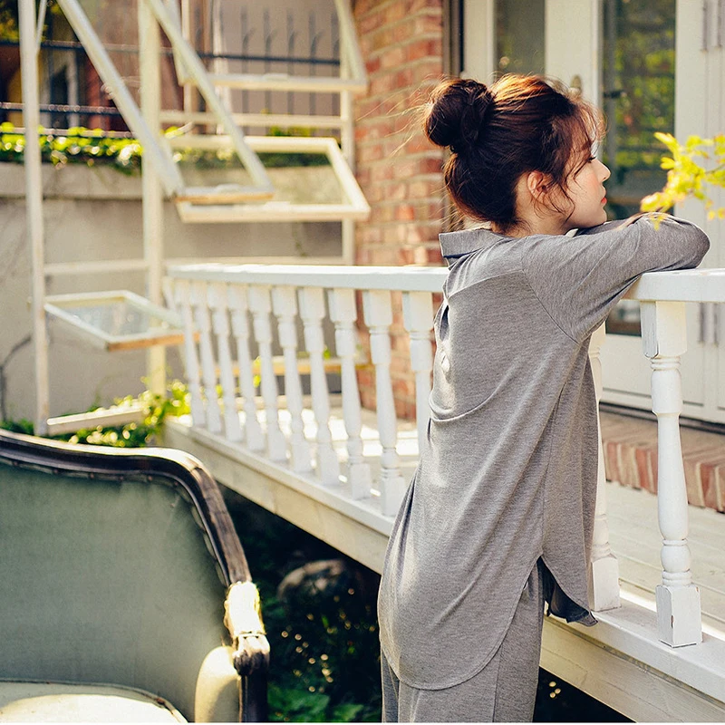 Women’s 2-Piece Modal Pajama Set – Long Sleeve