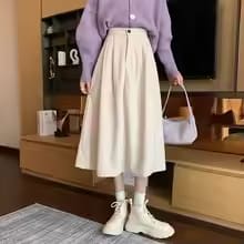 Women's Vintage Corduroy Pleated Skirt - Image 3