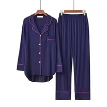Women's 2-Piece Modal Pajama Set – Long Sleeve - Image 4