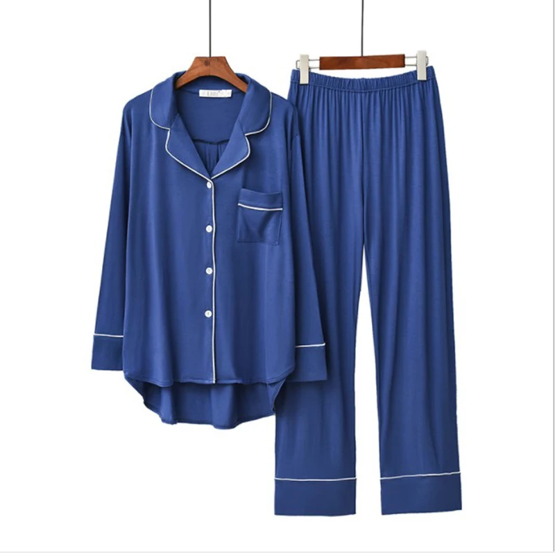 Women's 2-Piece Modal Pajama Set – Long Sleeve – view 2