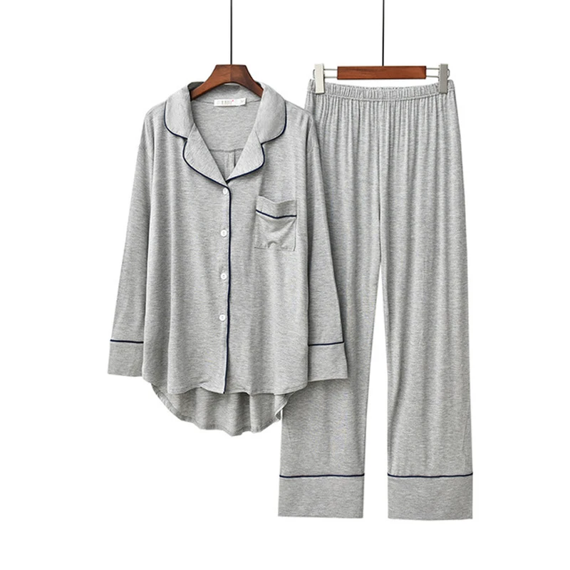Women's 2-Piece Modal Pajama Set – Long Sleeve