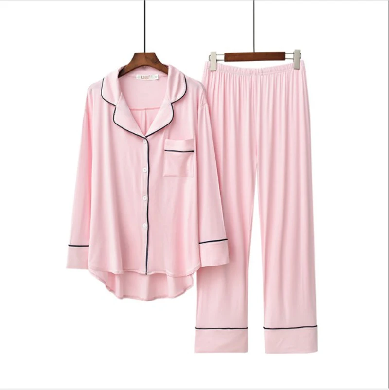 Women's 2-Piece Modal Pajama Set – Long Sleeve – view 5
