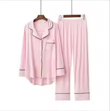 Women's 2-Piece Modal Pajama Set – Long Sleeve - Image 5