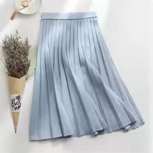 Elegant Women's Knitted Mid Skirt - Image 2