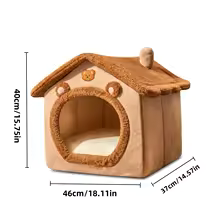 Cozy Pet Bed for Cats & Dogs – Soft Cushion - Image 2