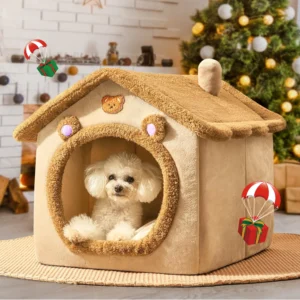 Cozy Pet Bed for Cats & Dogs – Soft Cushion