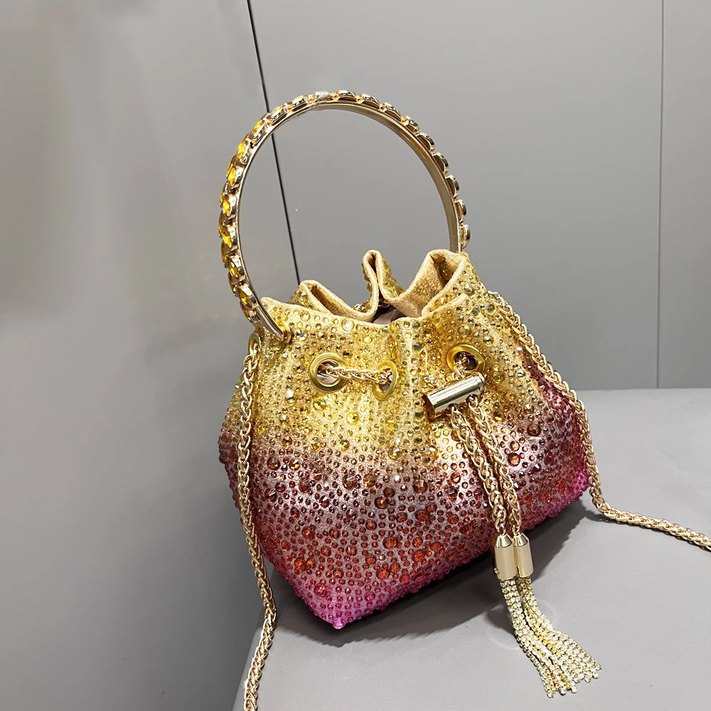 Luxury Designer Women's Rhinestone Handbag – view 2