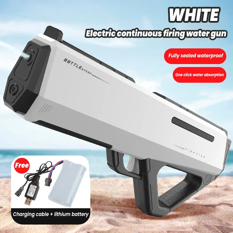 Fully Automatic Electric Water Gun – Powerful Water Blaster Toy for Kids – view 4