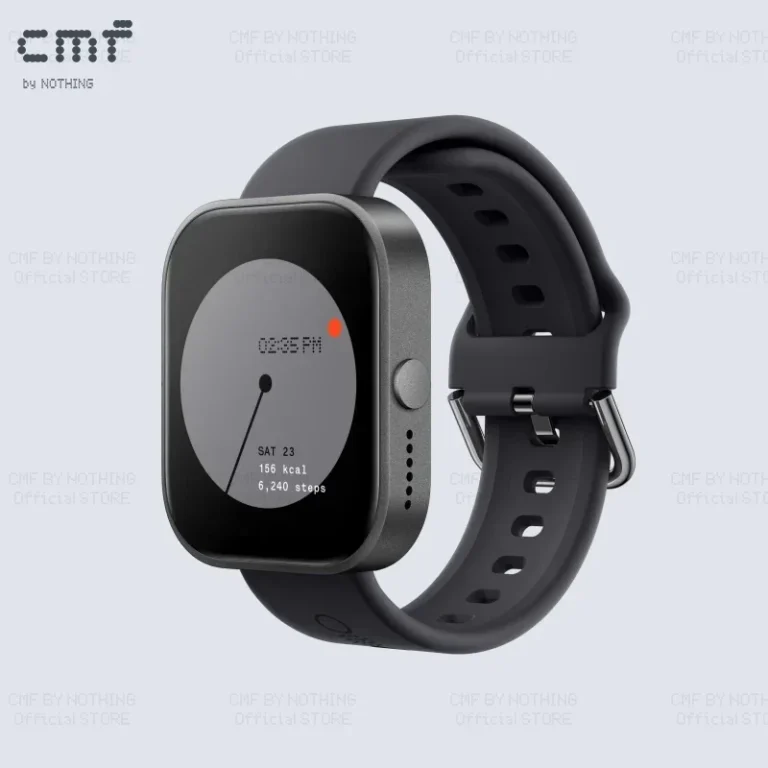 1.96" AMOLED Smartwatch with Bluetooth Calls, AI Noise Reduction & GPS