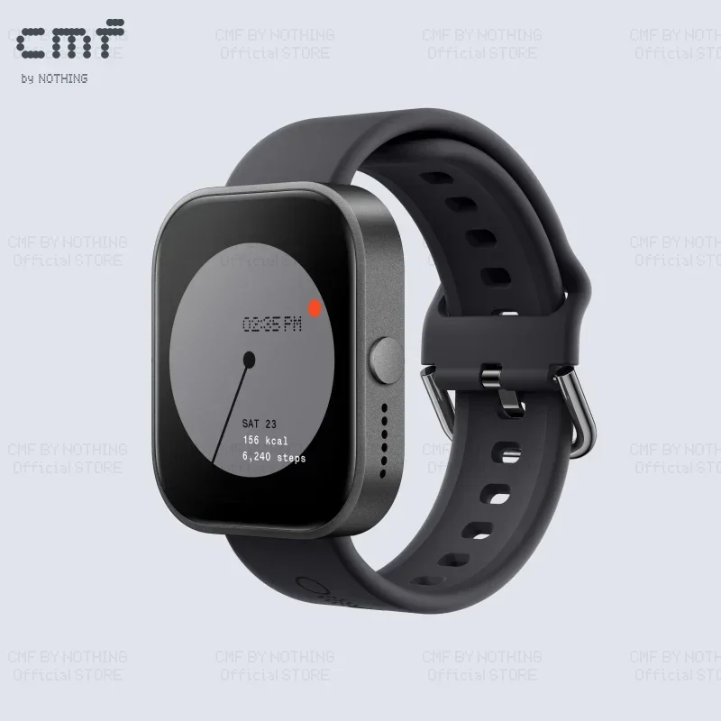1.96" AMOLED Smartwatch with Bluetooth Calls, AI Noise Reduction & GPS