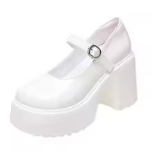Women's Gothic Platform Mary Jane Shoes - Image 3