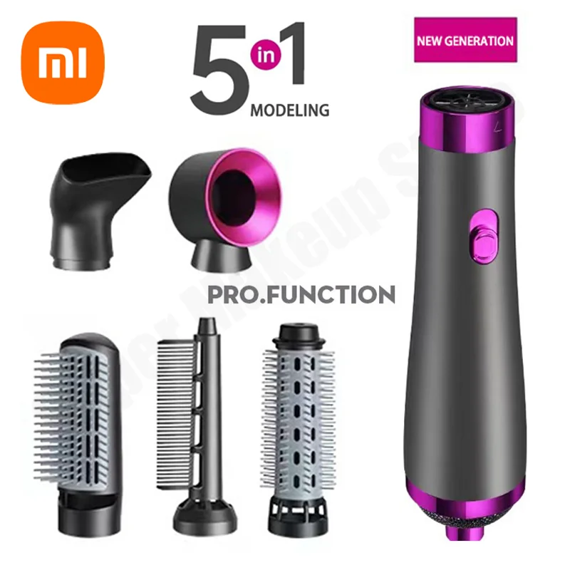 Xiaomi 5-in-1 Multifunctional Hair Styling Tool – Hair Dryer, Curler, Straightener, Brush & Diffuser