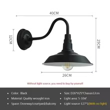 Retro Industrial LED Wall Lamp - Image 3