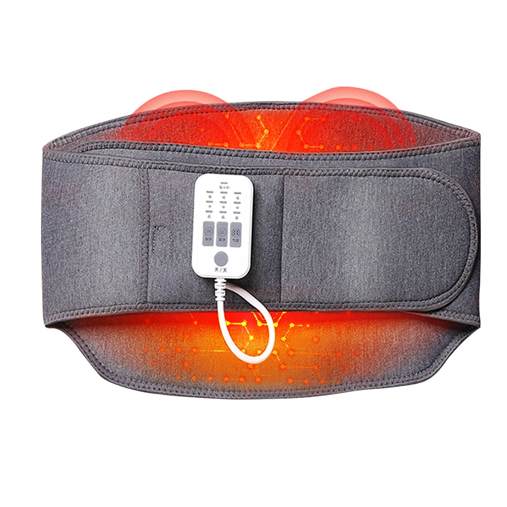 Heated Back & Belly Massage Belt with Vibration & Fast Heating Pads – view 3