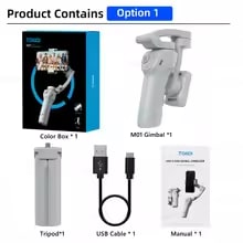 TOKQI M01 3-Axis Handheld Gimbal – Foldable Phone Stabilizer with Selfie Tripod - Image 2
