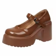 Women's Gothic Platform Mary Jane Shoes - Image 4
