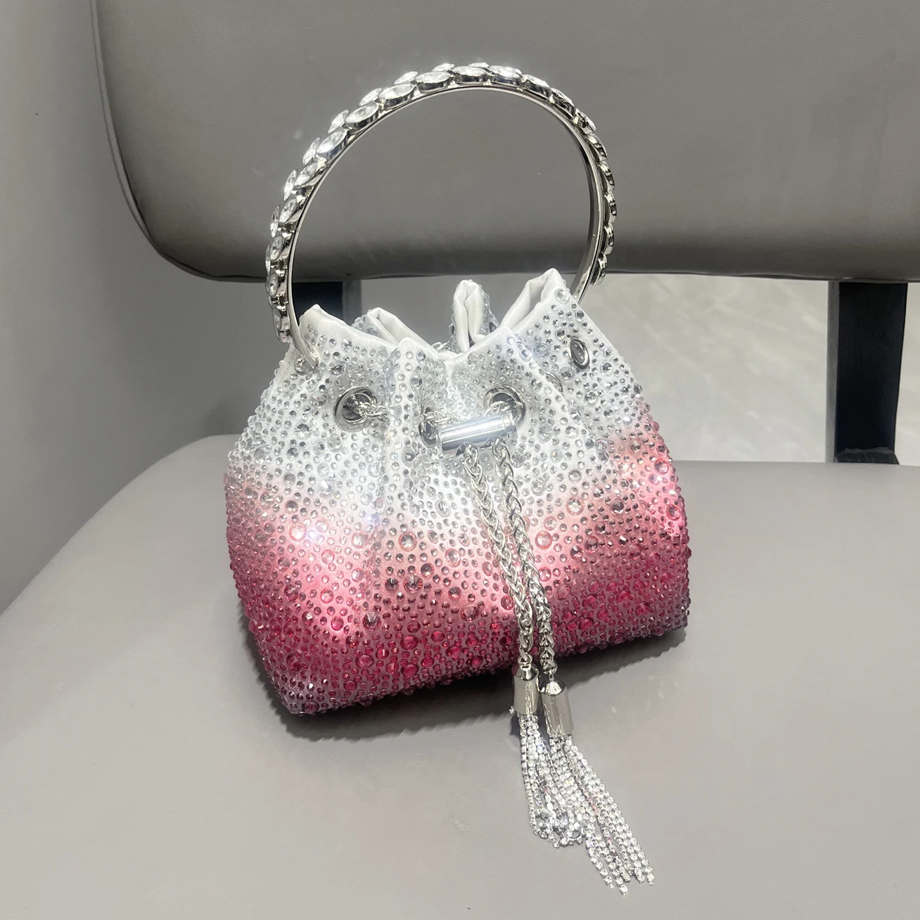 Luxury Designer Women's Rhinestone Handbag – view 3