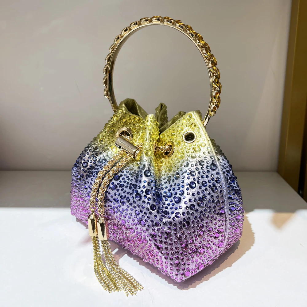 Luxury Designer Women's Rhinestone Handbag – view 10