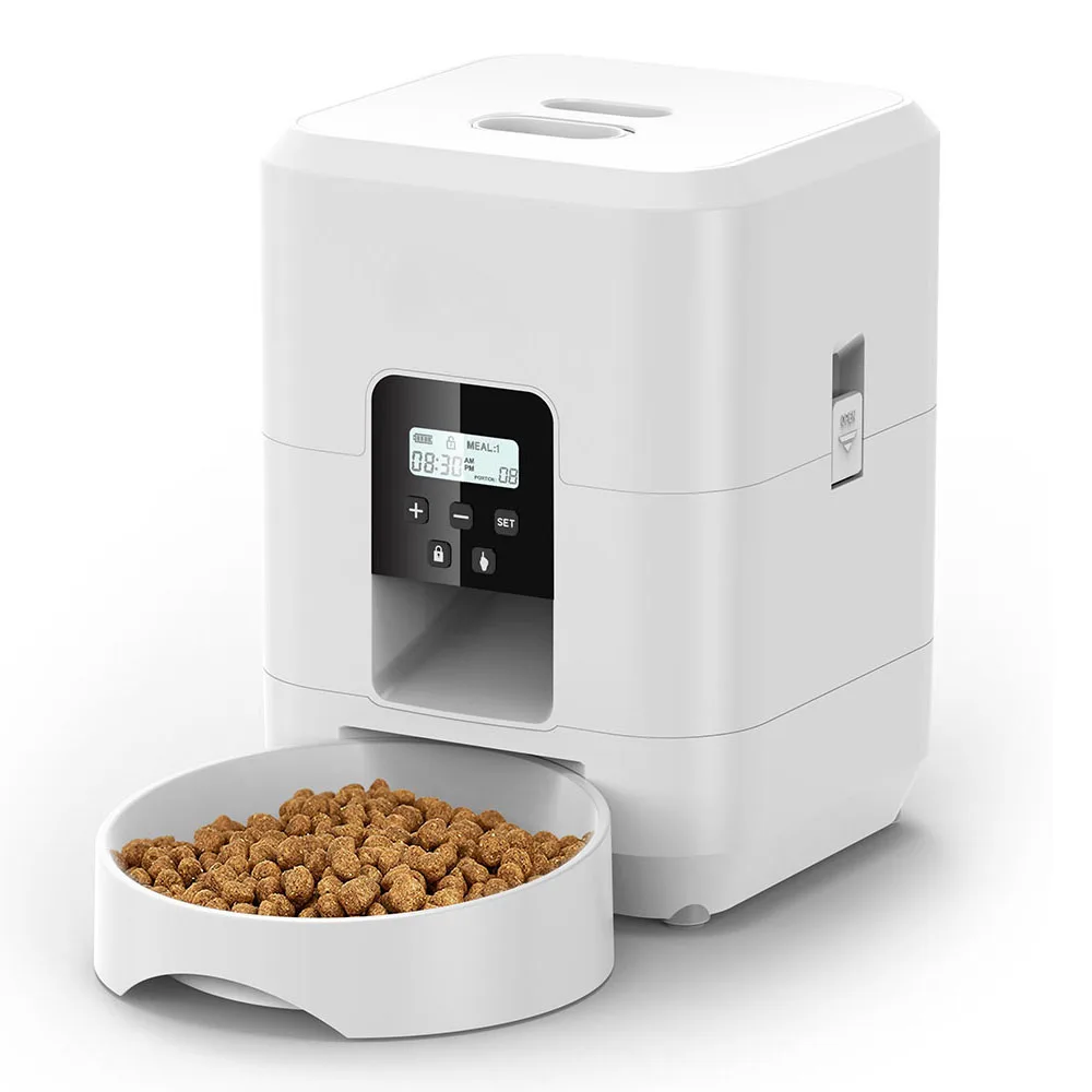 Smart Automatic Pet Feeder – Timed & Quantitative Food Dispenser – view 3