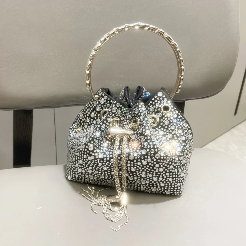 Luxury Designer Women's Rhinestone Handbag – view 7
