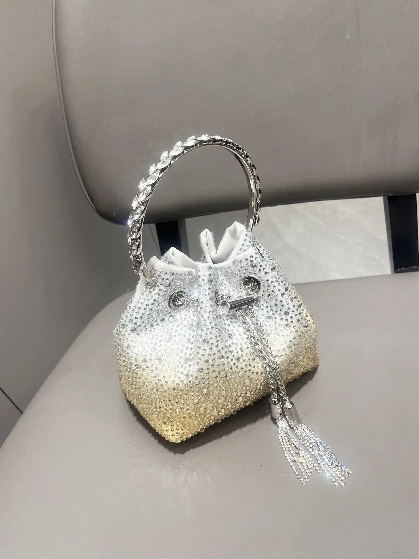 Luxury Designer Women's Rhinestone Handbag – view 5