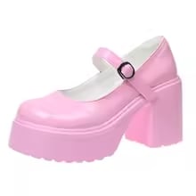 Women's Gothic Platform Mary Jane Shoes - Image 5