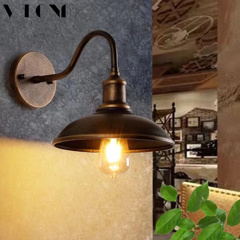 Retro LED wall lamp