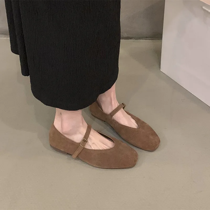 Spring Women’s Flats – Round Toe, Slip-On Ballet Shoes
