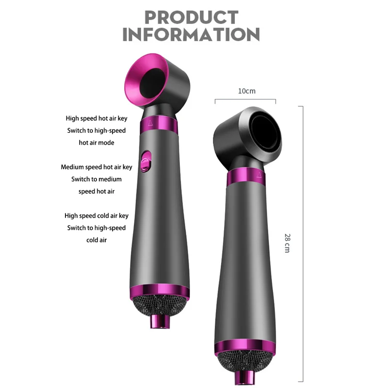 Xiaomi 5-in-1 Multifunctional Hair Styling Tool – Hair Dryer, Curler, Straightener, Brush & Diffuser
