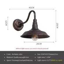 Retro Industrial LED Wall Lamp - Image 4