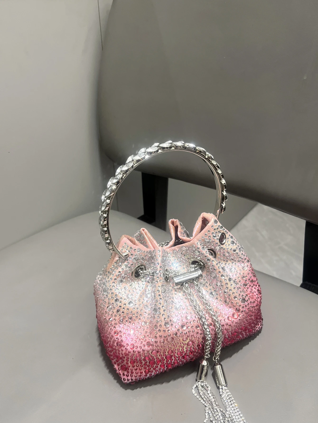 Luxury Designer Women's Rhinestone Handbag – view 4