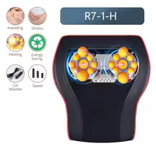 Jinkairui Electric Shiatsu Neck & Back Massager with Heat & Vibration - Image 2