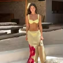 3-Piece Bikini Set – Sexy Swimsuit with Long Cover-Up for Women